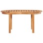 vidaXL Juego de muebles de jardín 5 piezas madera maciza de teca vidaXL Juego de muebles de jardín 5 piezas madera maciza de teca