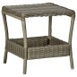 vidaXL Set muebles de jardín 2 piezas y cojines ratán sintético marrón vidaXL Set muebles de jardín 2 piezas y cojines ratán sintético marrón