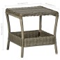 vidaXL Set muebles de jardín 2 piezas y cojines ratán sintético marrón vidaXL Set muebles de jardín 2 piezas y cojines ratán sintético marrón