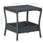 vidaXL Set muebles jardín 2 pzas ratán sintético gris oscuro y cojines vidaXL Set muebles jardín 2 pzas ratán sintético gris oscuro y cojines