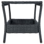 vidaXL Set muebles jardín 3 pzas ratán sintético gris oscuro y cojines vidaXL Set muebles jardín 3 pzas ratán sintético gris oscuro y cojines