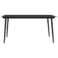 vidaXL Juego de comedor para jardín 7 piezas ratán sintético y vidrio vidaXL Juego de comedor para jardín 7 piezas ratán sintético y vidrio