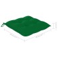 vidaXL Sillas de comedor jardín con cojines 2 uds madera maciza acacia