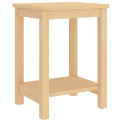 vidaXL Mesita de noche madera de mango color madera clara 40x30x50 cm