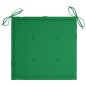 vidaXL Sillas de jardín con cojines 4 uds madera maciza de acacia gris vidaXL Sillas de jardín con cojines 4 uds madera maciza de acacia gris
