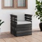 vidaXL Sillón de jardín con cojines madera de pino vidaXL Sillón de jardín con cojines madera de pino