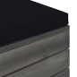 vidaXL Otomana de palets para jardín con cojín madera de pino vidaXL Otomana de palets para jardín con cojín madera de pino