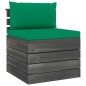 vidaXL Muebles de jardín de palets 5 piezas cojines madera maciza pino vidaXL Muebles de jardín de palets 5 piezas cojines madera maciza pino