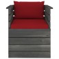 vidaXL Muebles de palets de jardín 7 piezas cojines madera de pino vidaXL Muebles de palets de jardín 7 piezas cojines madera de pino