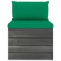 vidaXL Muebles de palets para jardín 7 pzas cojines madera maciza pino vidaXL Muebles de palets para jardín 7 pzas cojines madera maciza pino