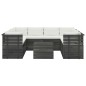 vidaXL Muebles de palets para jardín 9 pzas cojines madera maciza pino vidaXL Muebles de palets para jardín 9 pzas cojines madera maciza pino