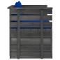 vidaXL Muebles de palets para jardín 7 pzas cojines madera maciza pino vidaXL Muebles de palets para jardín 7 pzas cojines madera maciza pino