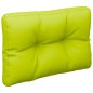 vidaXL Cojín para palets de tela verde claro 50x40x12 cm vidaXL Cojín para palets de tela verde claro 50x40x12 cm