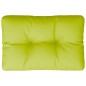 vidaXL Cojín para palets de tela verde claro 50x40x12 cm vidaXL Cojín para palets de tela verde claro 50x40x12 cm