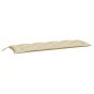 vidaXL Cojín de banco de jardín tela Oxford beige 150x50x7 cm vidaXL Cojín de banco de jardín tela Oxford beige 150x50x7 cm