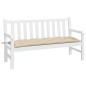 vidaXL Cojín de banco de jardín tela Oxford beige 150x50x7 cm vidaXL Cojín de banco de jardín tela Oxford beige 150x50x7 cm