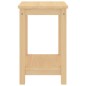 vidaXL Mesita de noche madera de mango color madera clara 40x30x50 cm