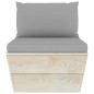 vidaXL Muebles de jardín de palets 5 piezas y cojines madera de abeto vidaXL Muebles de jardín de palets 5 piezas y cojines madera de abeto