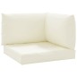 vidaXL Cojines para palets 3 unidades tela Oxford blanco crema vidaXL Cojines para palets 3 unidades tela Oxford blanco crema
