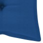 vidaXL Banco de jardín plegable con cojín bambú 118 cm vidaXL Banco de jardín plegable con cojín bambú 118 cm