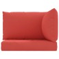 vidaXL Cojines para palets 3 unidades tela Oxford rojo vidaXL Cojines para palets 3 unidades tela Oxford rojo