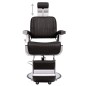 vidaXL Silla de peluquería de cuero sintético negro 68x69x116 cm vidaXL Silla de peluquería de cuero sintético negro 68x69x116 cm