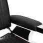 vidaXL Silla de peluquería de cuero sintético negro 68x69x116 cm vidaXL Silla de peluquería de cuero sintético negro 68x69x116 cm