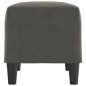 vidaXL Banco de terciopelo gris oscuro 70x35x41 cm vidaXL Banco de terciopelo gris oscuro 70x35x41 cm