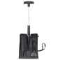 vidaXL Kit de pala quitanieves 3 en 1 aluminio negro vidaXL Kit de pala quitanieves 3 en 1 aluminio negro