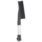 vidaXL Kit de pala quitanieves 3 en 1 aluminio negro vidaXL Kit de pala quitanieves 3 en 1 aluminio negro
