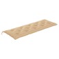 vidaXL Banco de jardín con cojín madera maciza de acacia 157 cm vidaXL Banco de jardín con cojín madera maciza de acacia 157 cm