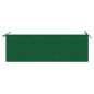 vidaXL Banco de jardín con cojín madera maciza de acacia 157 cm vidaXL Banco de jardín con cojín madera maciza de acacia 157 cm