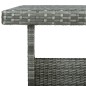 vidaXL Set de muebles de jardín 6 pzas y cojines ratán sintético gris vidaXL Set de muebles de jardín 6 pzas y cojines ratán sintético gris