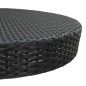 vidaXL Set de bar para jardín 5 pzas y cojines ratán sintético negro vidaXL Set de bar para jardín 5 pzas y cojines ratán sintético negro