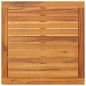 vidaXL Set muebles de jardín 2 pzas cojines gris oscuro madera acacia