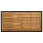 vidaXL Set de bar para jardín 5 pzas y cojines ratán sintético negro vidaXL Set de bar para jardín 5 pzas y cojines ratán sintético negro