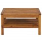 vidaXL Juego de sofá 2 pzas con cojines blanco crema madera de acacia vidaXL Juego de sofá 2 pzas con cojines blanco crema madera de acacia