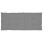 vidaXL Sillas de jardín 4 unidades madera maciza de teca cojines gris vidaXL Sillas de jardín 4 unidades madera maciza de teca cojines gris