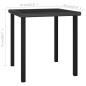 vidaXL Conjunto de comedor de jardín 5 piezas ratán sintético negro vidaXL Conjunto de comedor de jardín 5 piezas ratán sintético negro