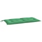 vidaXL Cojín de banco de jardín tela Oxford verde 110x50x7 cm vidaXL Cojín de banco de jardín tela Oxford verde 110x50x7 cm