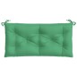 vidaXL Cojín de banco de jardín tela Oxford verde 110x50x7 cm vidaXL Cojín de banco de jardín tela Oxford verde 110x50x7 cm