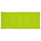 vidaXL Sillas de jardín 6 uds madera maciza teca cojines verde brillo vidaXL Sillas de jardín 6 uds madera maciza teca cojines verde brillo
