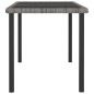 vidaXL Juego de comedor para jardín 5 piezas ratán sintético gris vidaXL Juego de comedor para jardín 5 piezas ratán sintético gris
