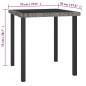 vidaXL Juego de comedor para jardín 3 piezas ratán sintético gris vidaXL Juego de comedor para jardín 3 piezas ratán sintético gris