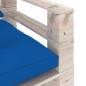 vidaXL Sofá de palets de jardín con cojines azul royal madera de pino vidaXL Sofá de palets de jardín con cojines azul royal madera de pino
