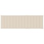 vidaXL Tumbona doble y cojines crema madera pino impregnada vidaXL Tumbona doble y cojines crema madera pino impregnada