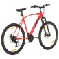 vidaXL Bicicleta montaña 21 velocidades 29 pulgadas rueda 53 cm rojo vidaXL Bicicleta montaña 21 velocidades 29 pulgadas rueda 53 cm rojo