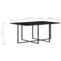 vidaXL Set de comedor de jardín 7 pzas y cojines ratán sintético gris vidaXL Set de comedor de jardín 7 pzas y cojines ratán sintético gris