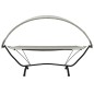 vidaXL Tumbona de jardín con dosel de acero y tela oxford crema vidaXL Tumbona de jardín con dosel de acero y tela oxford crema