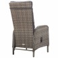 vidaXL Juego de comedor para jardín 5 piezas gris vidaXL Juego de comedor para jardín 5 piezas gris